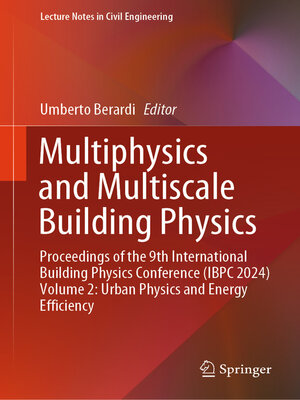cover image of Multiphysics and Multiscale Building Physics